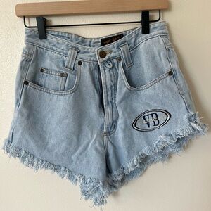 Virginia Beach Embroidered Eddie Bauer Denim Shorts